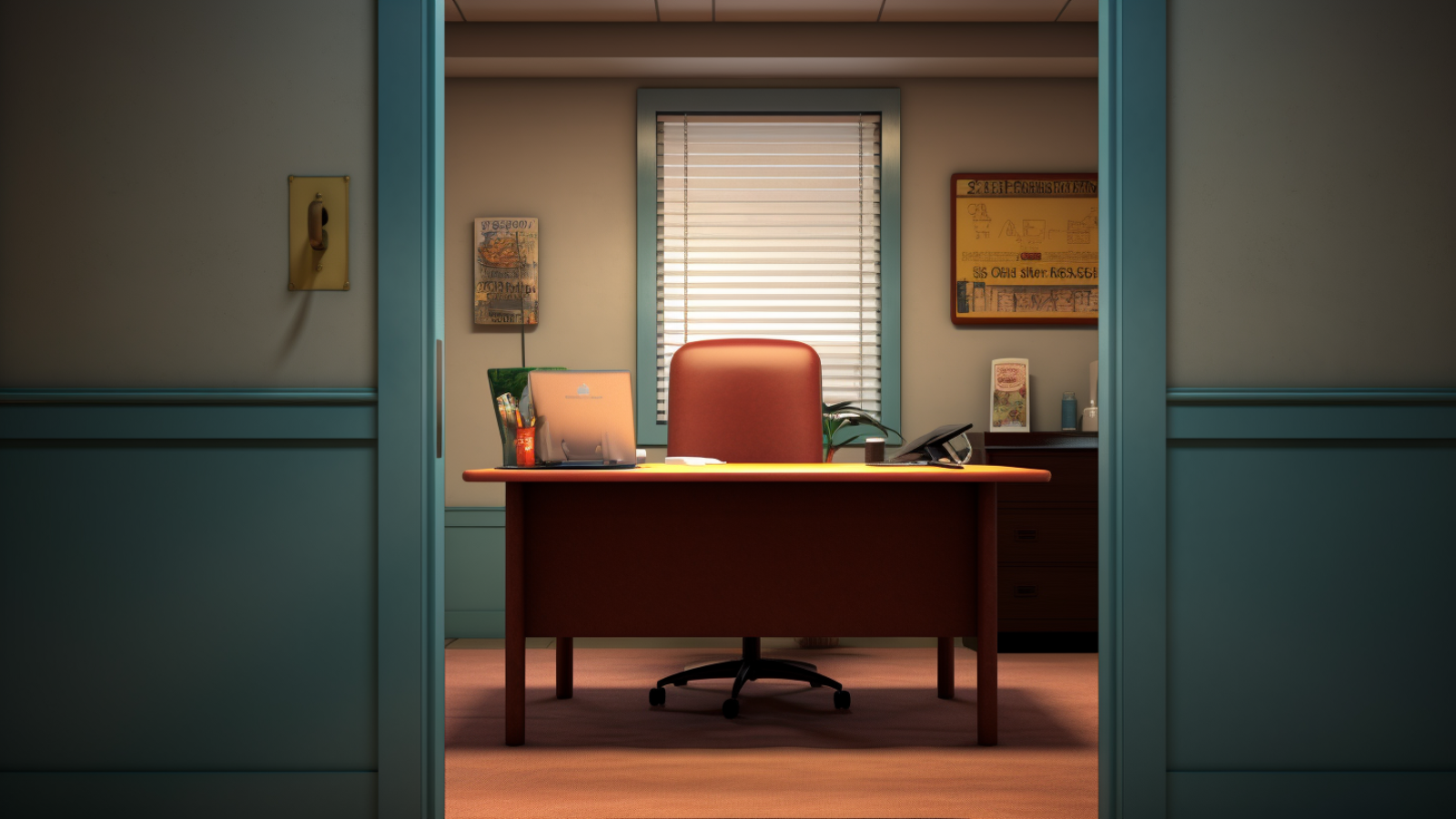 Empty office