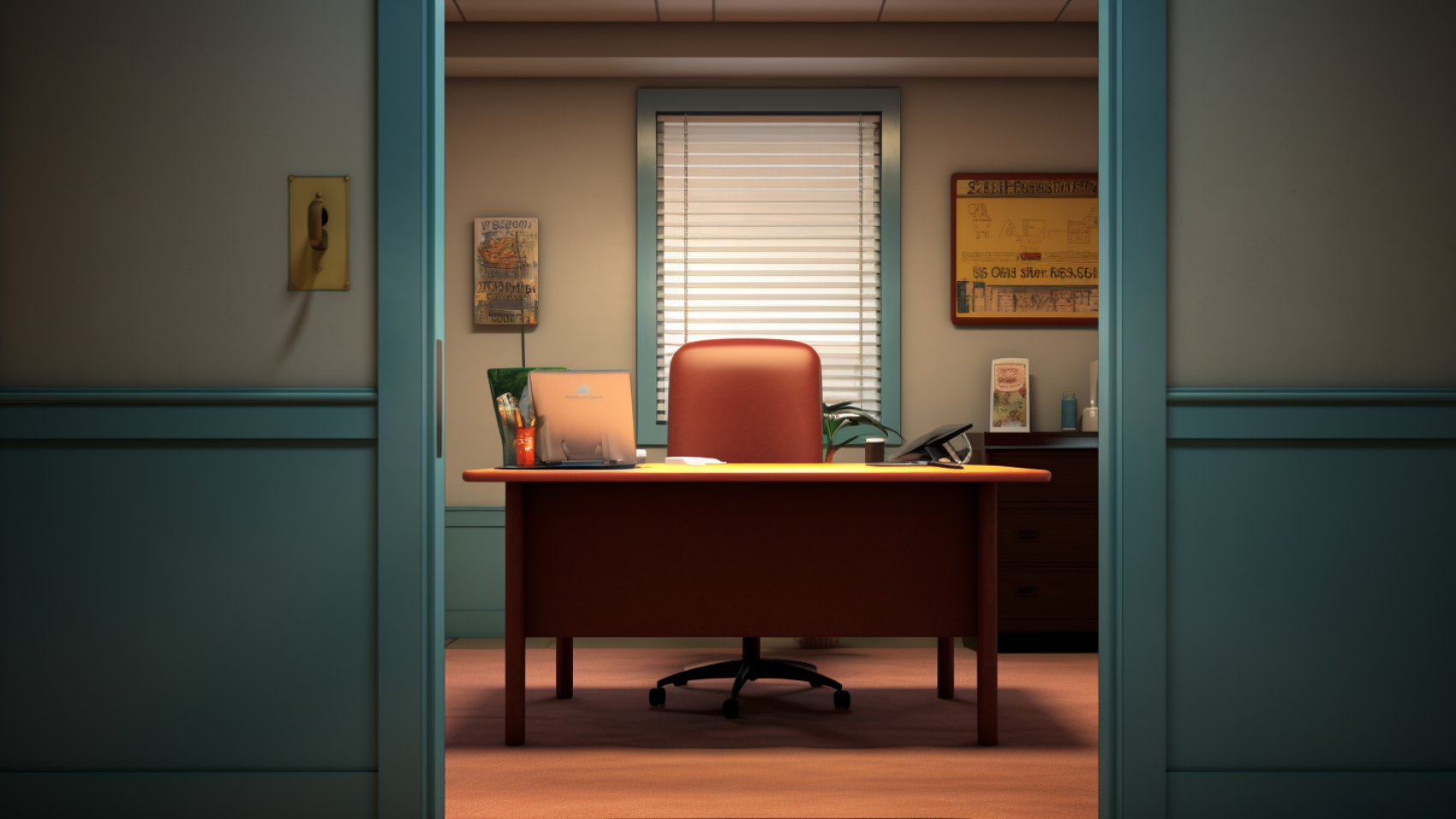Empty office